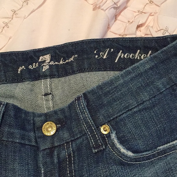 7 For All Mankind A-Pocket Bootcut Jeans - Picture 3 of 5